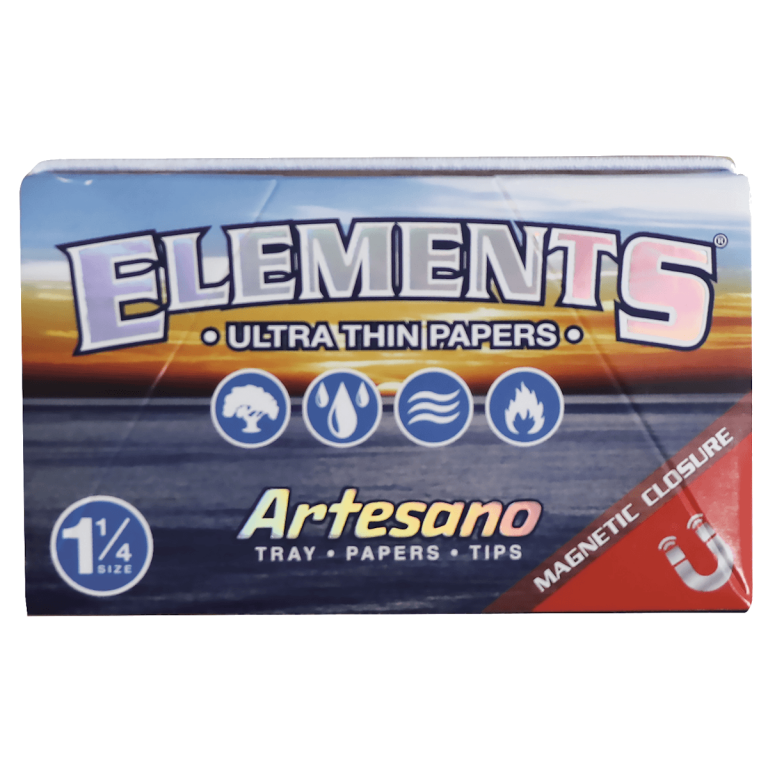 ELEMENTS ARTESANO 1¼ SIZE - PAPERS WITH TRAY + TIPS