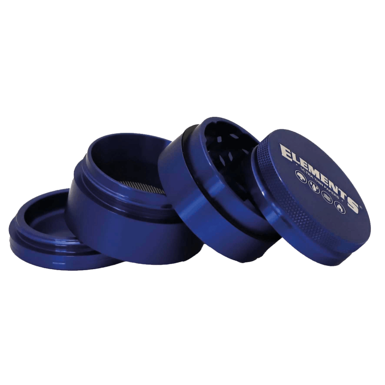 ELEMENTS GRINDER ALUMINIUM 4 PARTS - SMALL