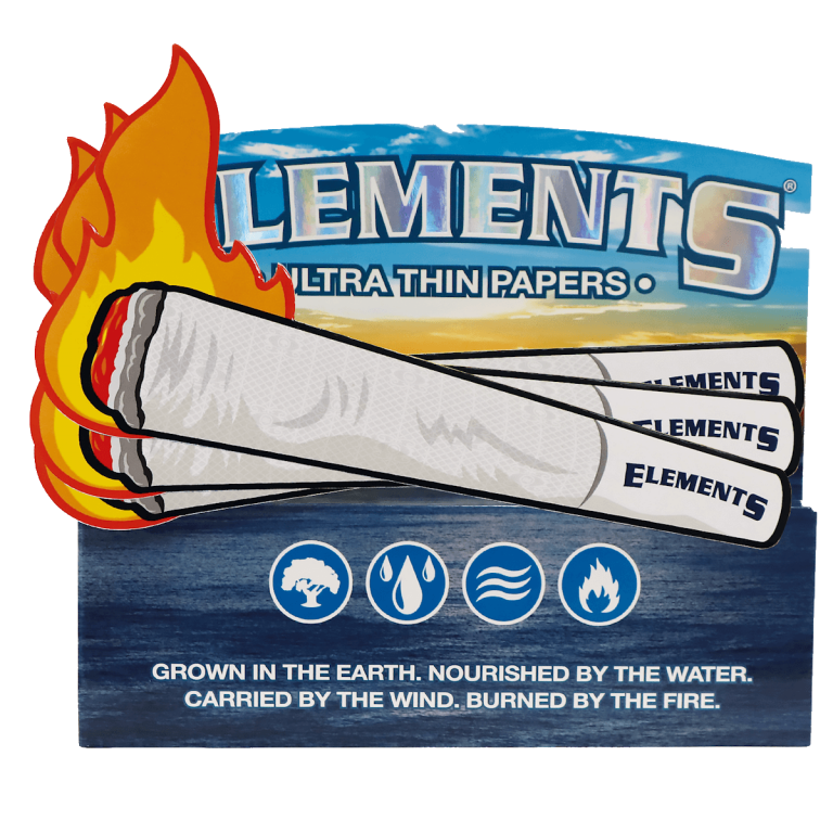 ELEMENTS WOBBLER DISPLAY