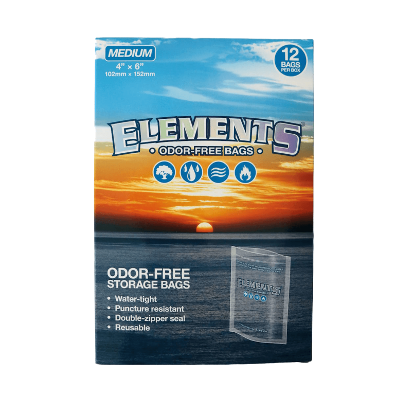 ELE SACK CLEAR MEDIUM 12PCS