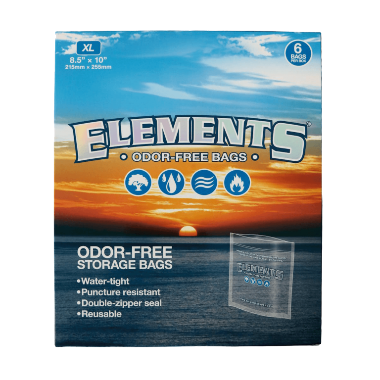 ELEMENTS SACK CLEAR XL 6PCS
